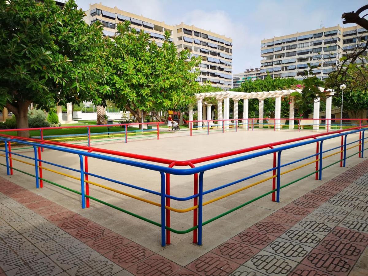 Beautiful apartment beach Playa San Juan Alicante Bagian luar foto